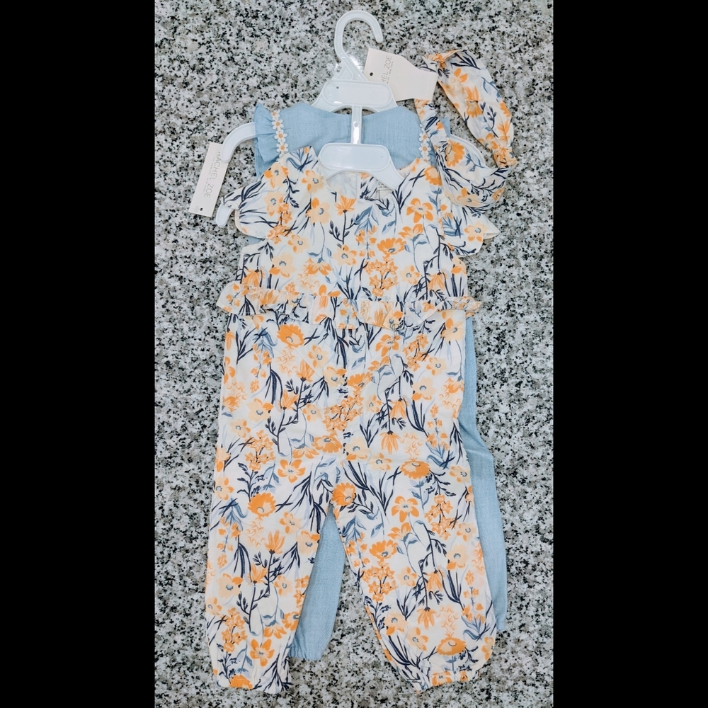 12 mo. 2-pack Rachel Zoe Rompers